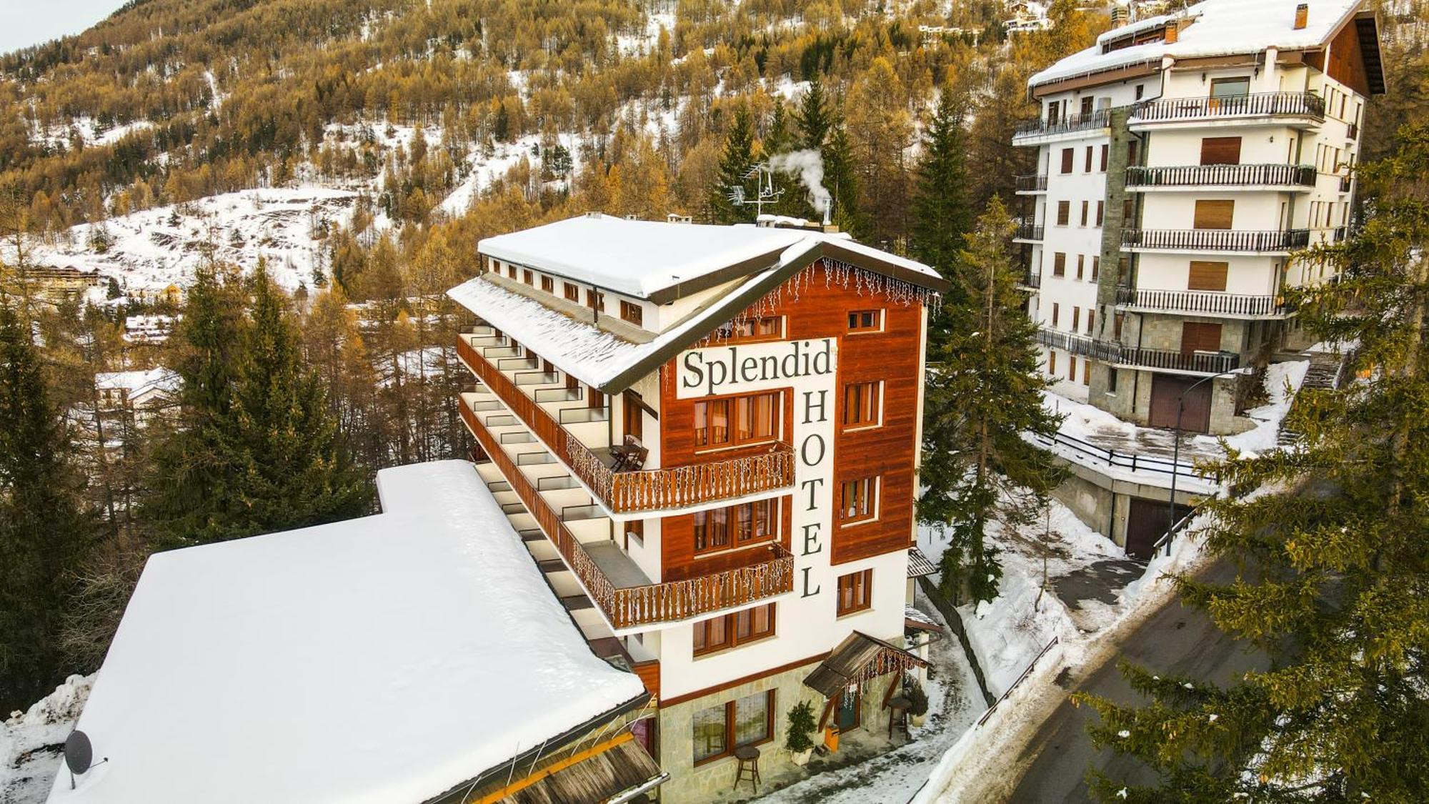 Hotel Splendid Oulx Exterior foto